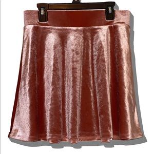 Forever 21 Metallic Pink Skirt